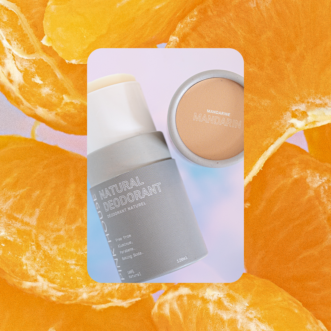 Natural Deodorant - Organic Mandarin